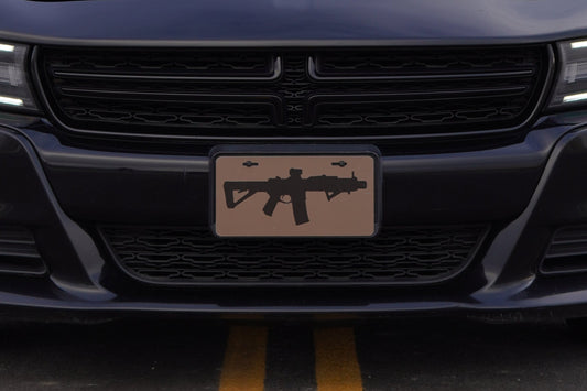 Gun License Plate