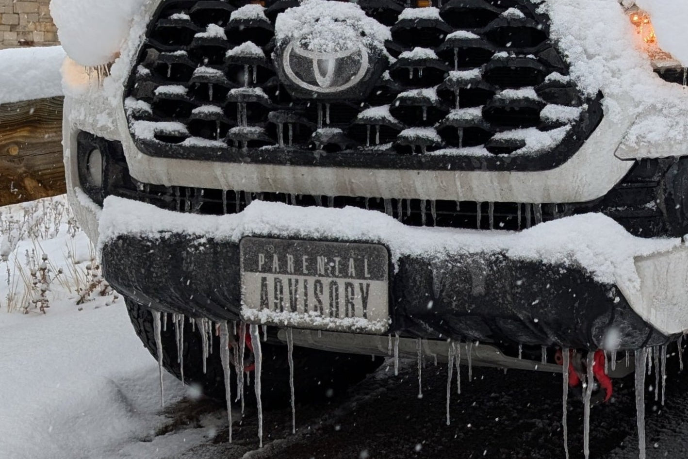 Parental Advisory License Plate