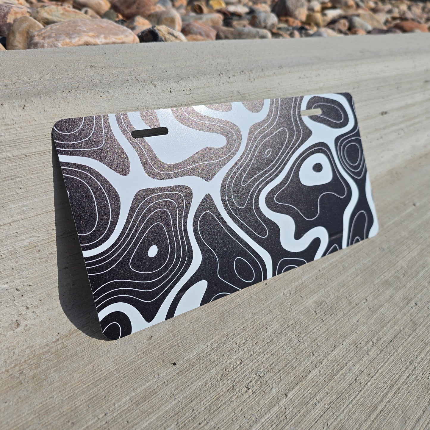 Topo License Plate