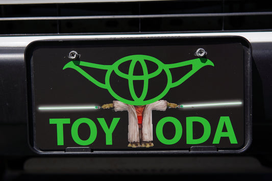 Toyoda License Plate