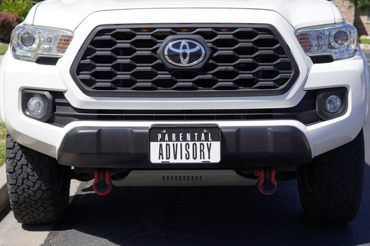 Parental Advisory License Plate