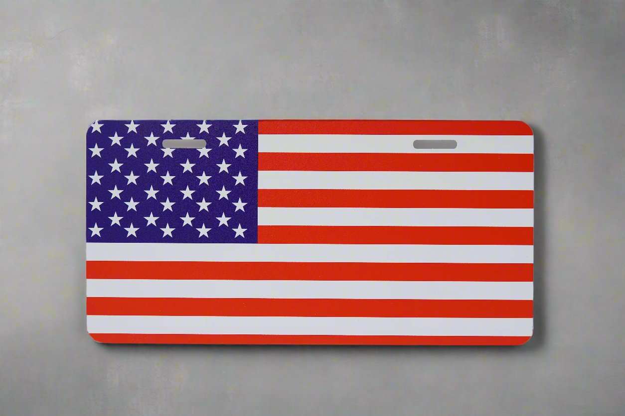 American Flag License