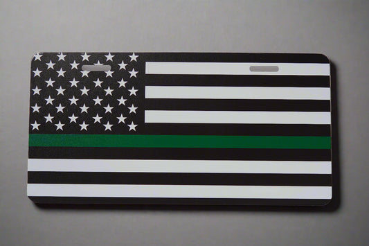 Green Line American Flag