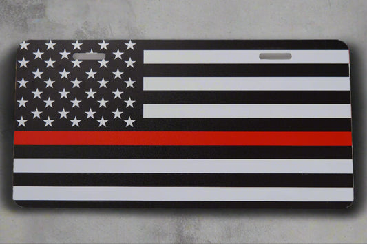 Red Line American Flag