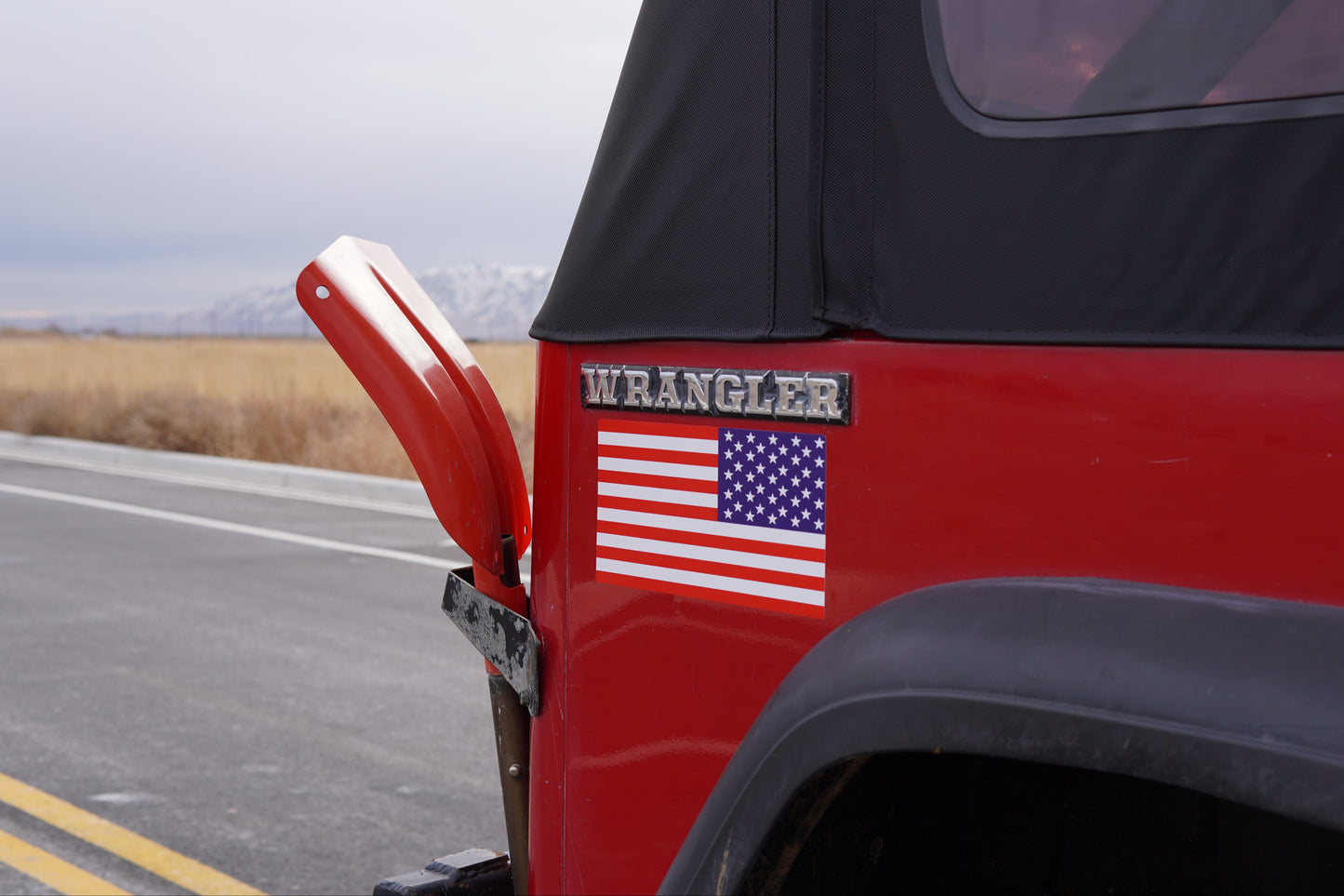 American Flag Stickers