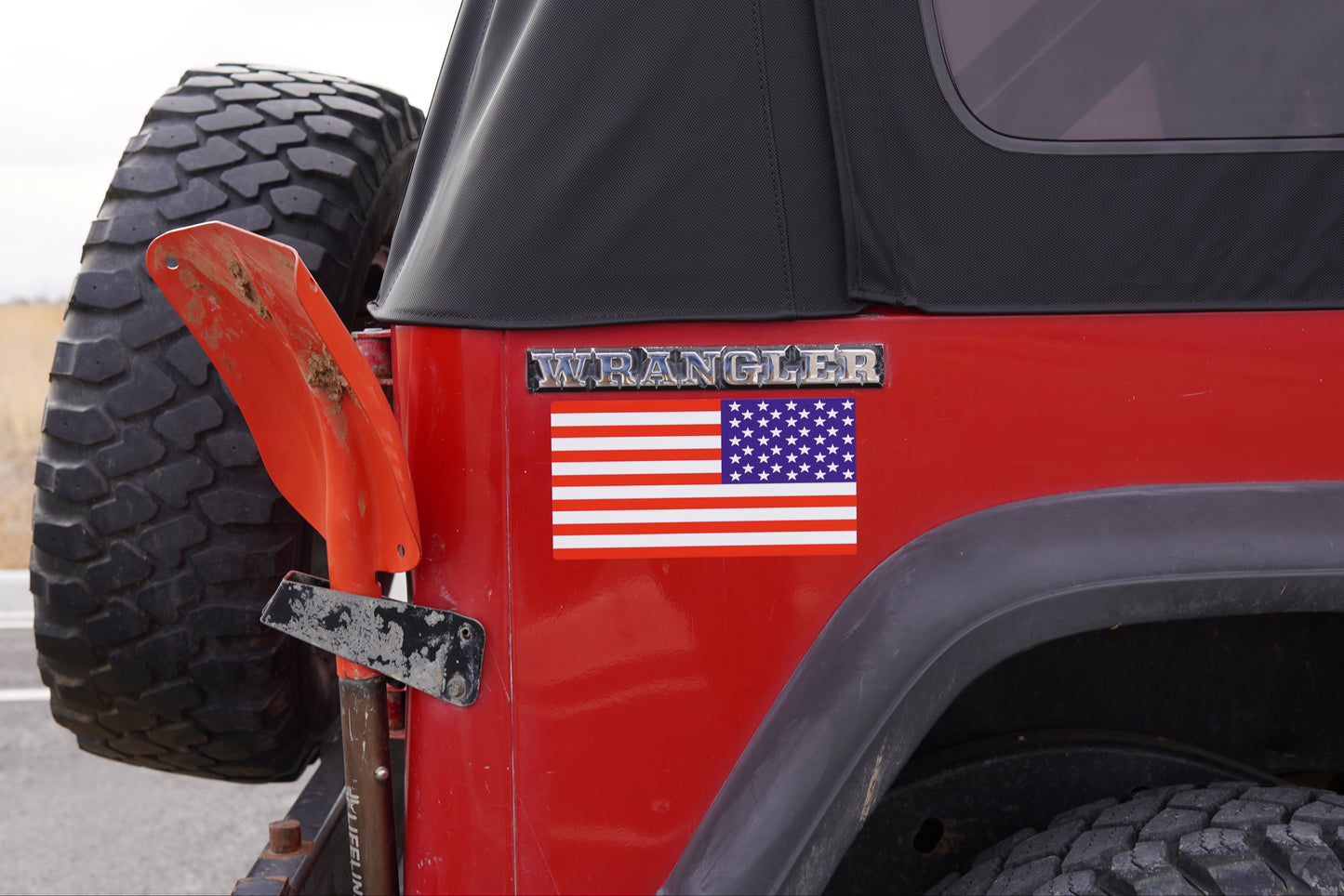 American Flag Stickers