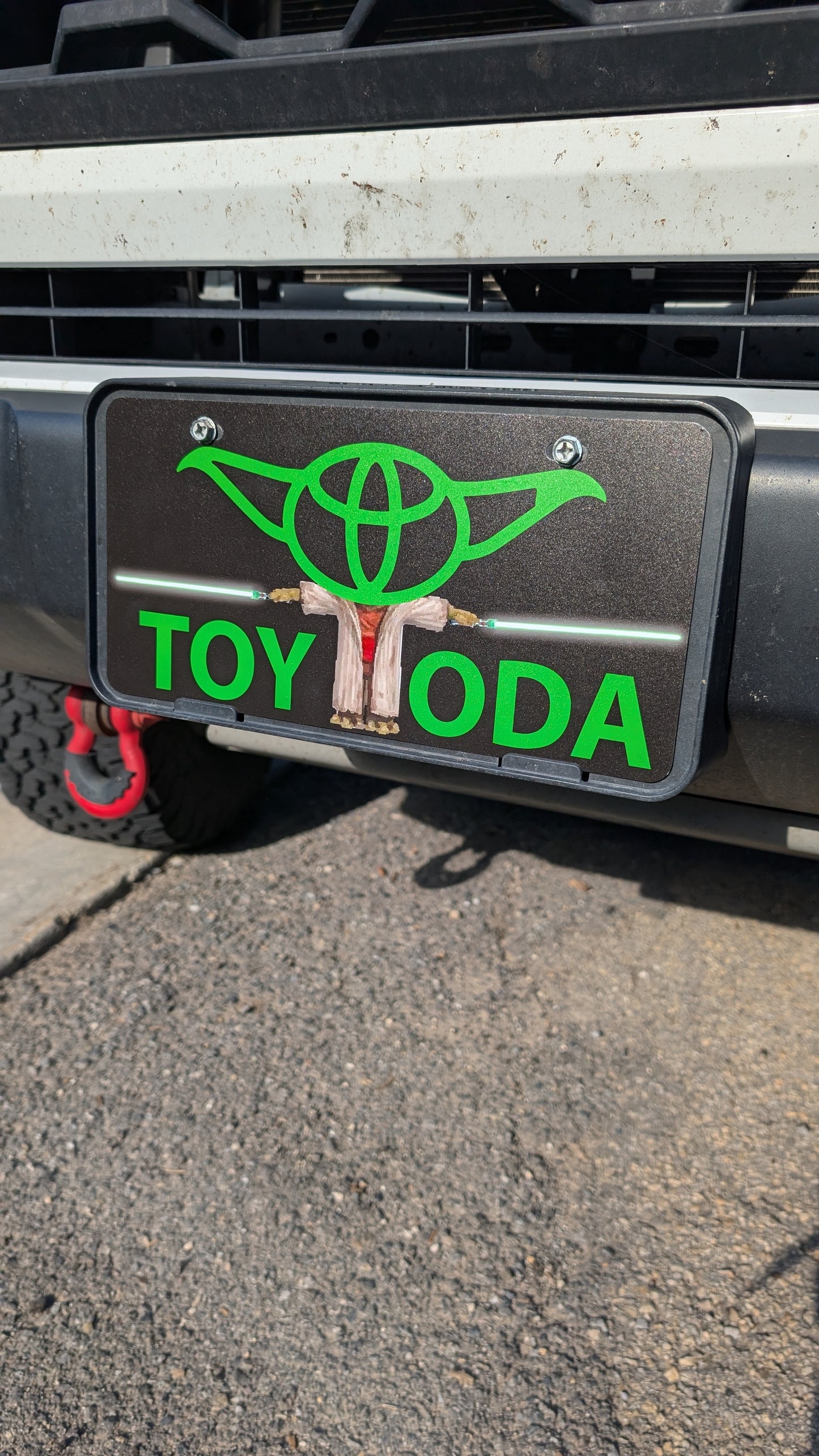 Toyoda License Plate