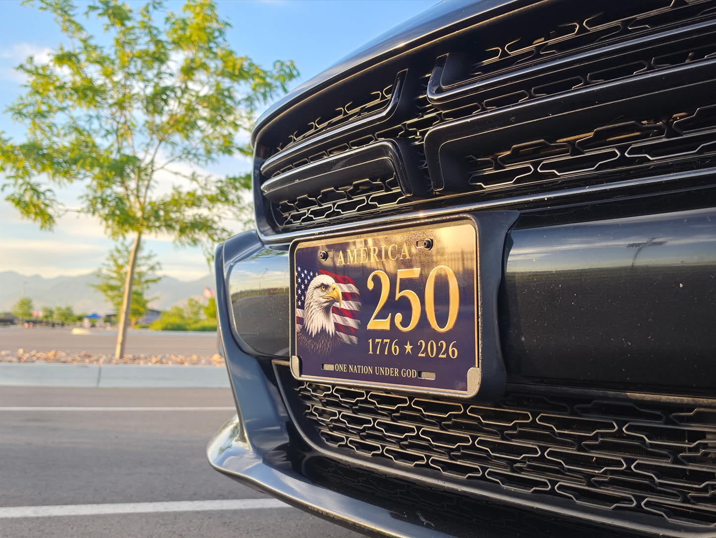 America 250 License Plate 1776-2026